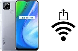 Como gerar um código QR com a senha Wifi em um Realme V3