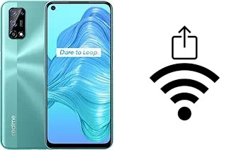 Como gerar um código QR com a senha Wifi em um Realme V5 5G