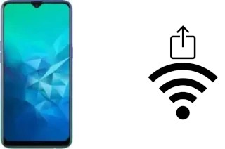 Como gerar um código QR com a senha Wifi em um Realme X Lite