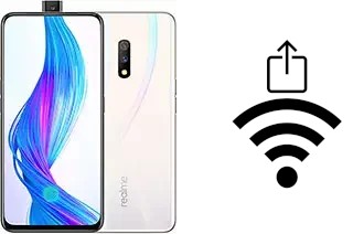 Como gerar um código QR com a senha Wifi em um Realme X