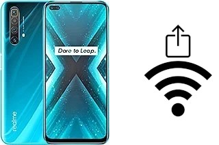 Como gerar um código QR com a senha Wifi em um Realme X3 SuperZoom