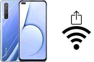 Como gerar um código QR com a senha Wifi em um Realme X50 5G