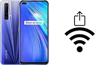 Como gerar um código QR com a senha Wifi em um Realme X50m 5G