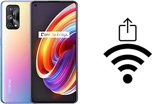 Como gerar um código QR com a senha Wifi em um Realme X7 Pro