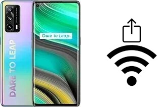 Como gerar um código QR com a senha Wifi em um Realme X7 Pro Ultra