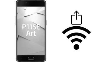 Como gerar um código QR com a senha Wifi em um Reeder P11SE Art