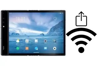 Como gerar um código QR com a senha Wifi em um ROYOLE FlexPai