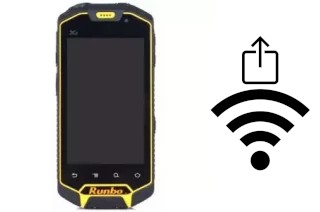 Como gerar um código QR com a senha Wifi em um Runbo X5 Plus