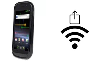 Como gerar um código QR com a senha Wifi em um Samsung Google Nexus S 4G