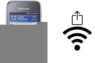 Como gerar um código QR com a senha Wifi em um Samsung Galaxy Y TV S5367