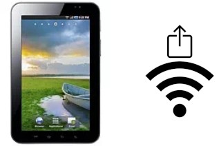 Como gerar um código QR com a senha Wifi em um Samsung Galaxy Tab 4G LTE