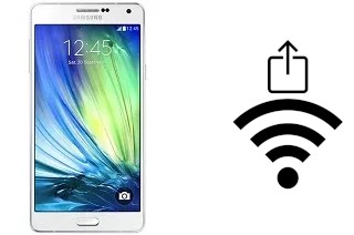 Como gerar um código QR com a senha Wifi em um Samsung Galaxy A7