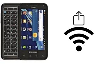 Como gerar um código QR com a senha Wifi em um Samsung i927 Captivate Glide