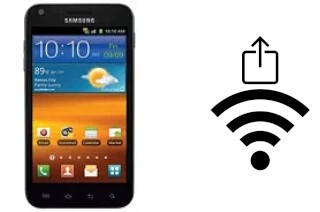 Como gerar um código QR com a senha Wifi em um Samsung Galaxy S II Epic 4G Touch