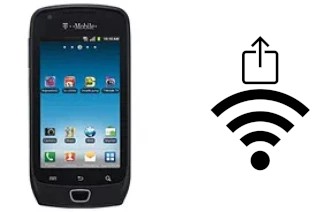 Como gerar um código QR com a senha Wifi em um Samsung Exhibit 4G