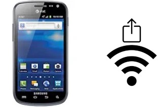 Como gerar um código QR com a senha Wifi em um Samsung Exhilarate i577