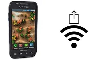 Como gerar um código QR com a senha Wifi em um Samsung Fascinate