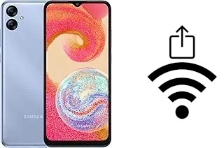 Como gerar um código QR com a senha Wifi em um Samsung Galaxy A04e