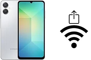 Como gerar um código QR com a senha Wifi em um Samsung Galaxy A06 5G