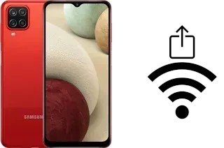 Como gerar um código QR com a senha Wifi em um Samsung Galaxy A12 Nacho