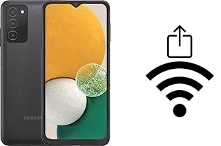 Como gerar um código QR com a senha Wifi em um Samsung Galaxy A13 5G