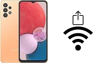 Como gerar um código QR com a senha Wifi em um Samsung Galaxy A13