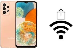 Como gerar um código QR com a senha Wifi em um Samsung Galaxy A23 5G