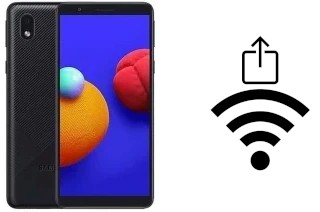 Como gerar um código QR com a senha Wifi em um Samsung Galaxy A3 Core