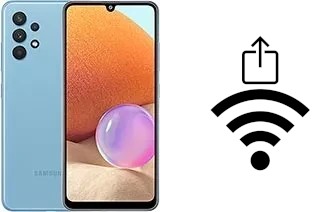 Como gerar um código QR com a senha Wifi em um Samsung Galaxy A32