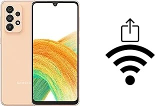 Como gerar um código QR com a senha Wifi em um Samsung Galaxy A33 5G