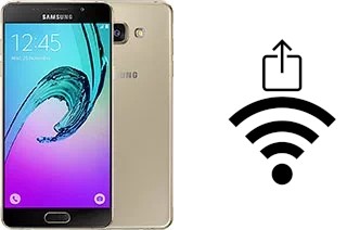 Como gerar um código QR com a senha Wifi em um Samsung Galaxy A5 (2016)