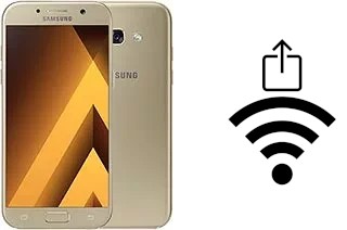 Como gerar um código QR com a senha Wifi em um Samsung Galaxy A5 (2017)