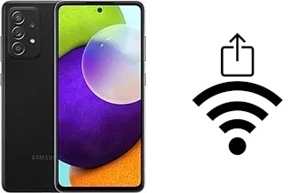 Como gerar um código QR com a senha Wifi em um Samsung Galaxy A52