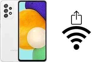 Como gerar um código QR com a senha Wifi em um Samsung Galaxy A52 5G