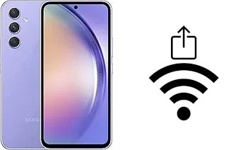 Como gerar um código QR com a senha Wifi em um Samsung Galaxy A54