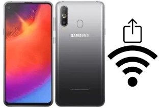 Como gerar um código QR com a senha Wifi em um Samsung Galaxy A60