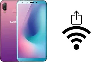 Como gerar um código QR com a senha Wifi em um Samsung Galaxy A6s