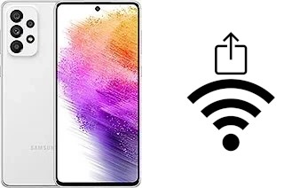 Como gerar um código QR com a senha Wifi em um Samsung Galaxy A73 5G