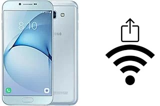 Como gerar um código QR com a senha Wifi em um Samsung Galaxy A8 (2016)