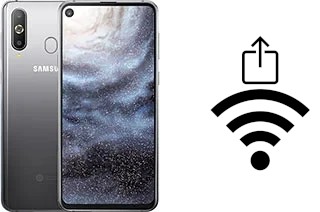 Como gerar um código QR com a senha Wifi em um Samsung Galaxy A8s