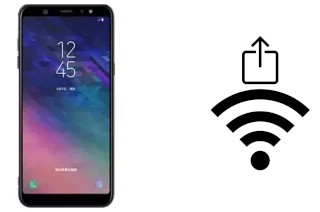 Como gerar um código QR com a senha Wifi em um Samsung Galaxy A9 Star Lite