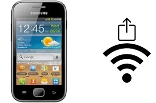 Como gerar um código QR com a senha Wifi em um Samsung Galaxy Ace Advance S6800