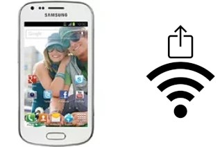 Como gerar um código QR com a senha Wifi em um Samsung Galaxy Ace II X S7560M