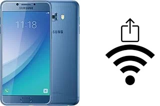 Como gerar um código QR com a senha Wifi em um Samsung Galaxy C5 Pro