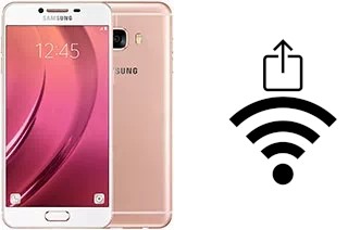 Como gerar um código QR com a senha Wifi em um Samsung Galaxy C5