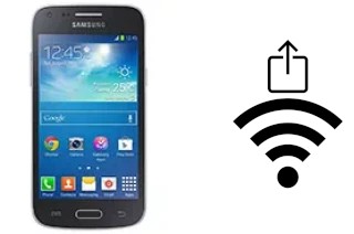 Como gerar um código QR com a senha Wifi em um Samsung Galaxy Core Plus