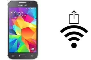 Como gerar um código QR com a senha Wifi em um Samsung Galaxy Core Prime