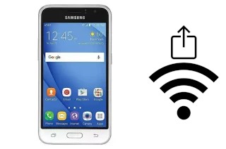 Como gerar um código QR com a senha Wifi em um Samsung Galaxy Express 3