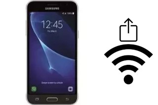 Como gerar um código QR com a senha Wifi em um Samsung Galaxy Express Prime 2