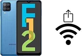 Como gerar um código QR com a senha Wifi em um Samsung Galaxy F12